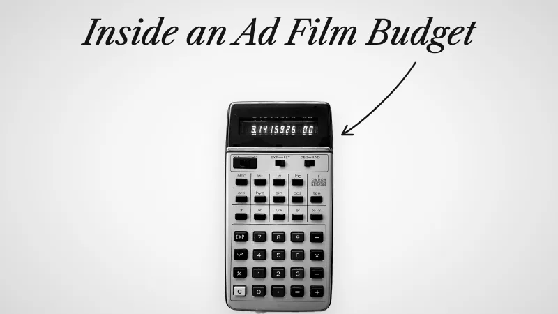 Ad film budget in India: a sample budget, line by line (2026)