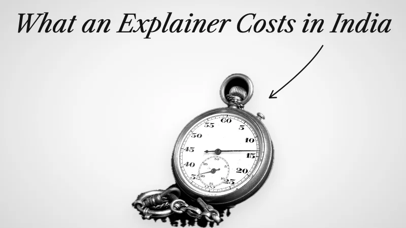 Explainer video cost in India (2026): price ranges by style, with sources