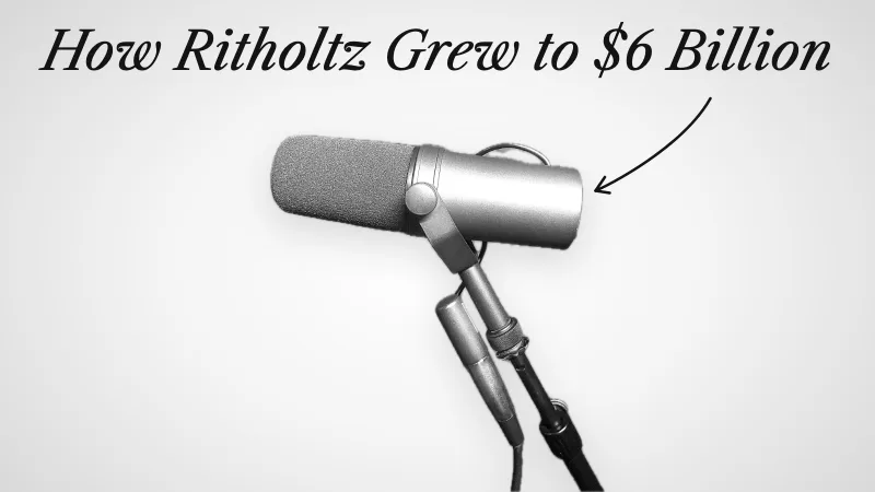How Ritholtz Wealth Management grew to $6 billion on its own voice