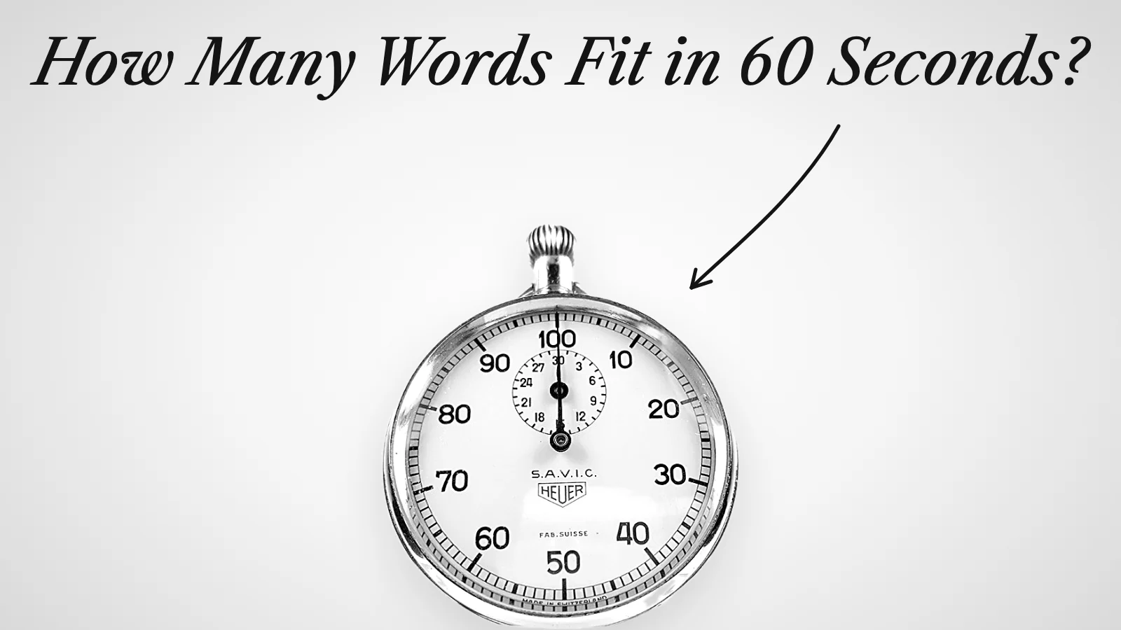 Script length cover: Script length calculator: how many words fit a 30, 60 or 90-second video