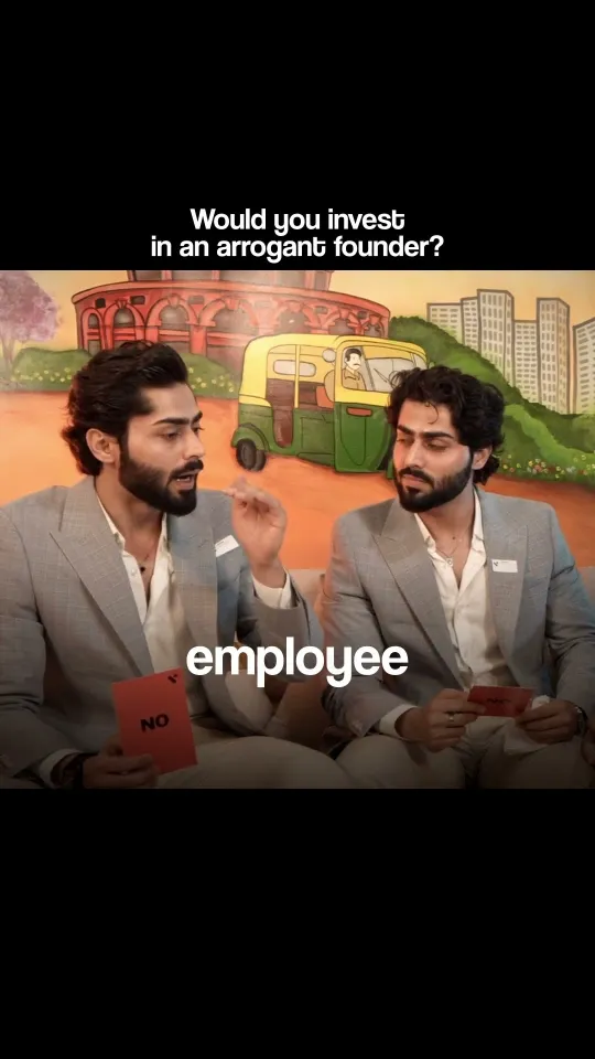 Would you invest in an arrogant founder?