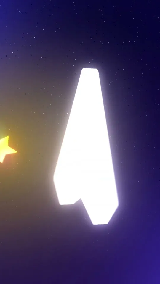 Still from Journey to the stars, a 2.5D animation by Content Cabinet