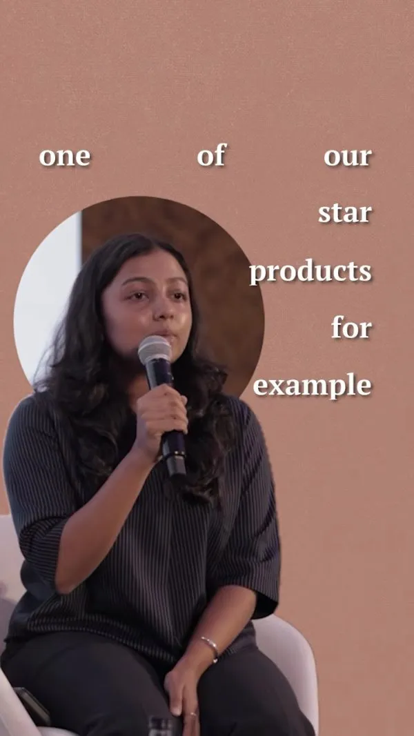 Meghna Manikandan in a reel for Waterfield Advisors