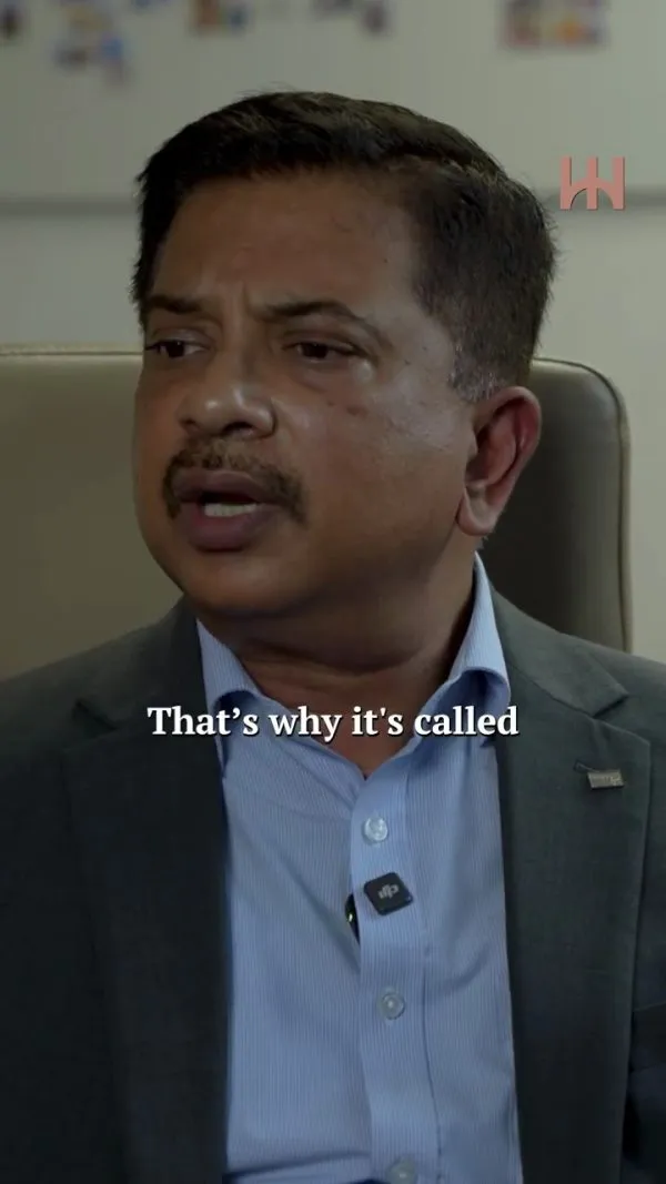 Swarup Mohanty in a reel for Waterfield Advisors