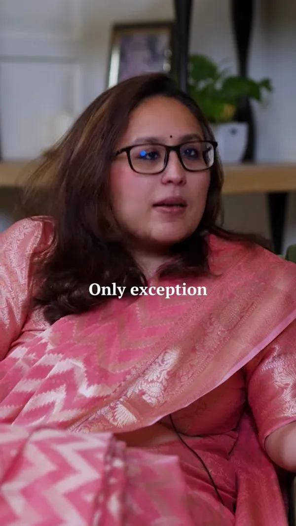 Radhika Gupta in a reel for Waterfield Advisors
